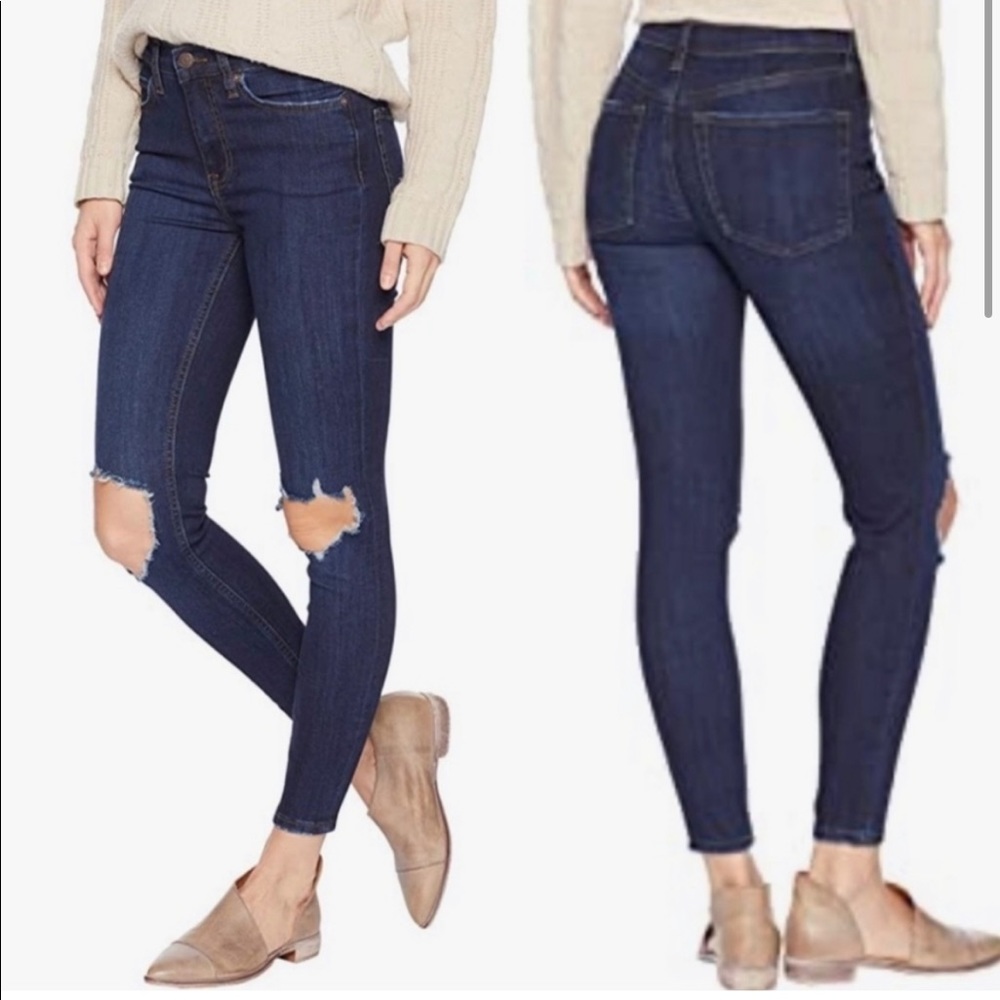 Free People Busted Skinny Jeans